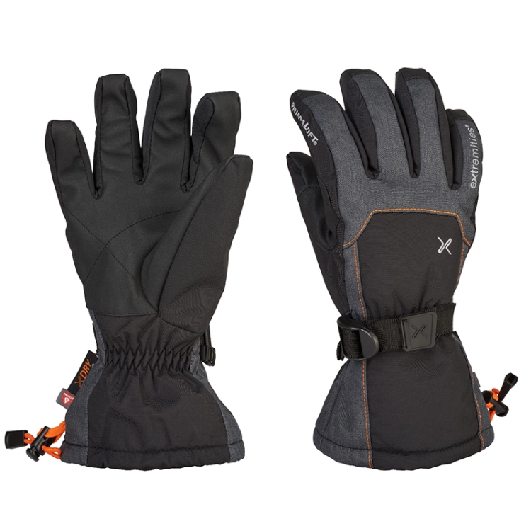 Extremities Torres Peak Glove - Grey Black