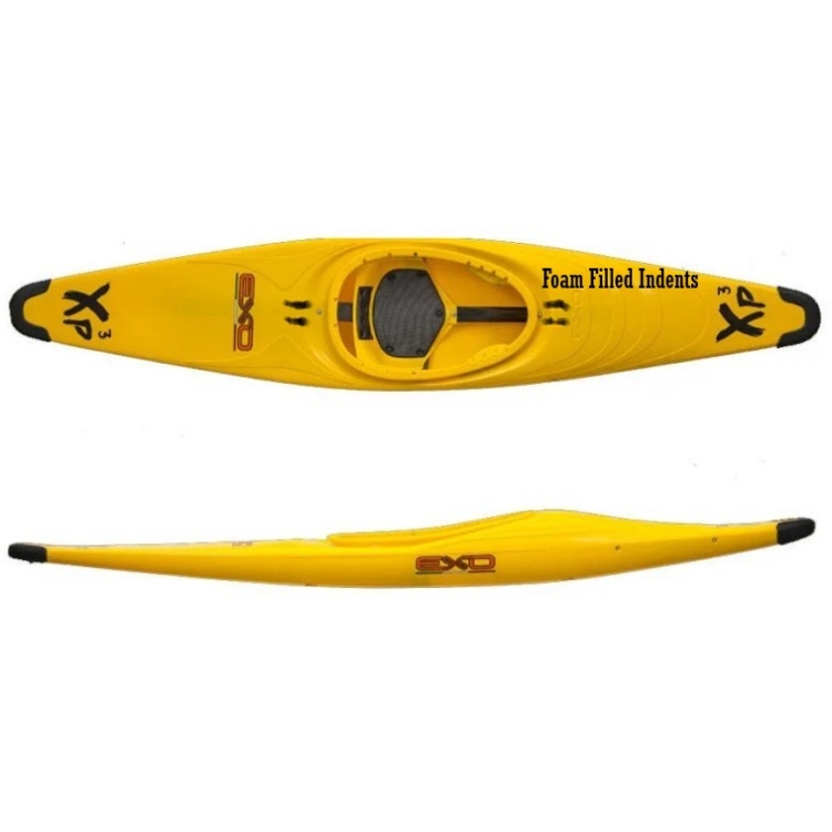 EXO Kayaks X Canoe Polo Zone XP3 - Yellow