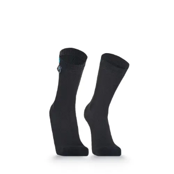 Dexshell Waterproof Socks - Ultra Thin Crew Socks - Black